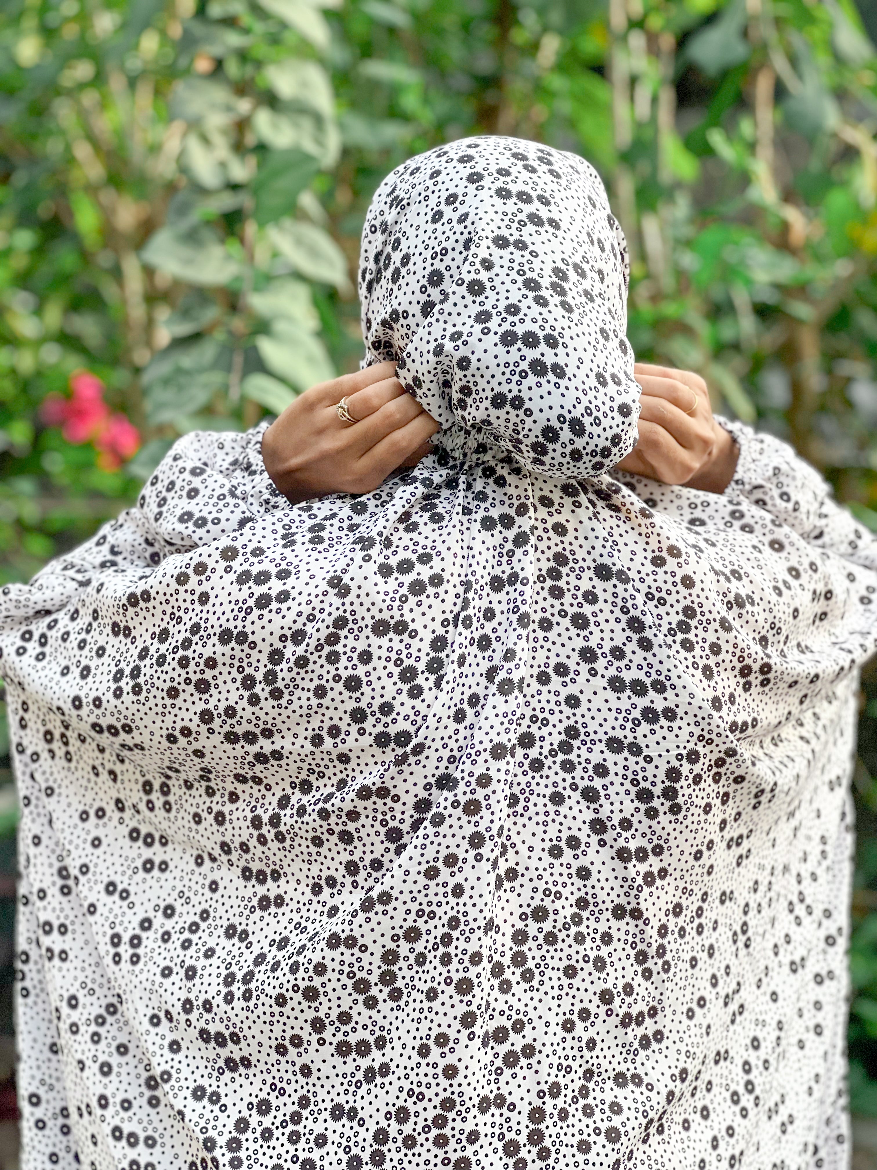 Floral prayer dress