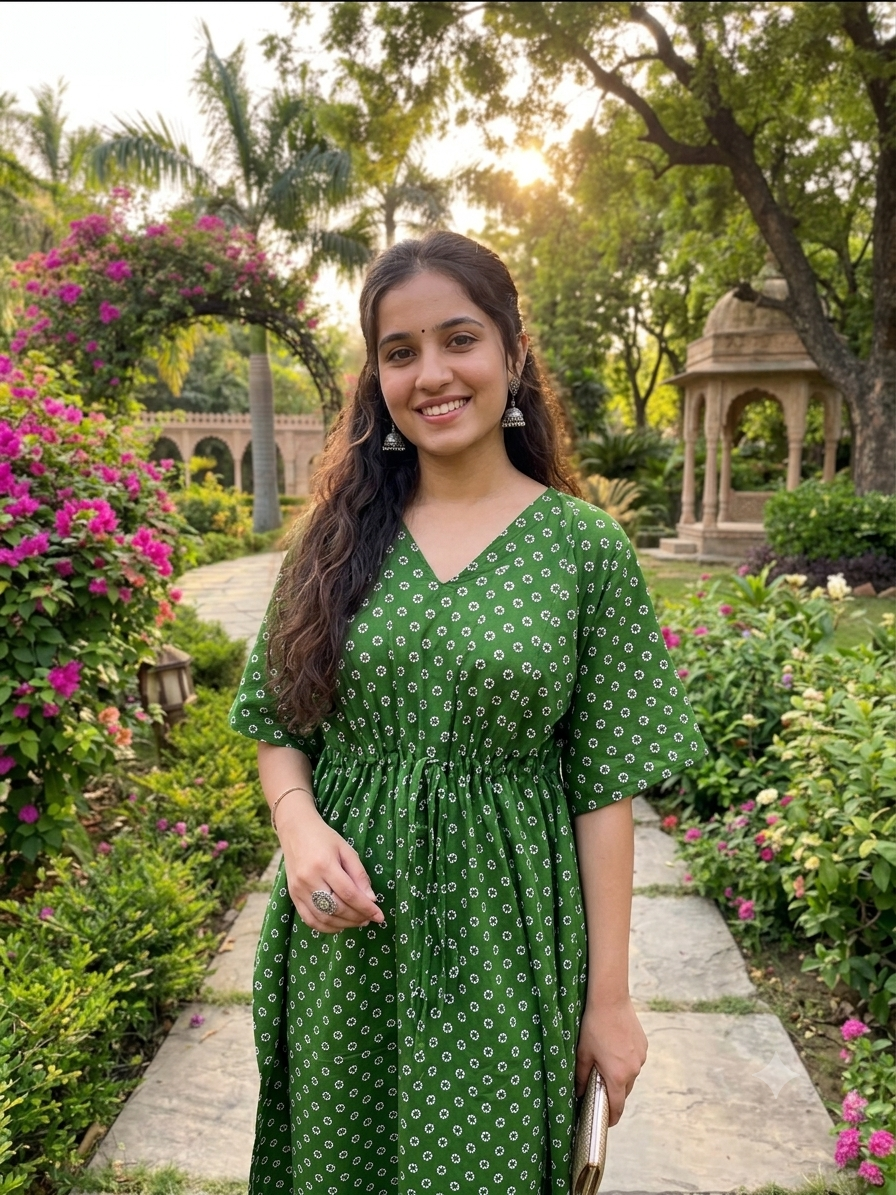 Polka feeding kaftan