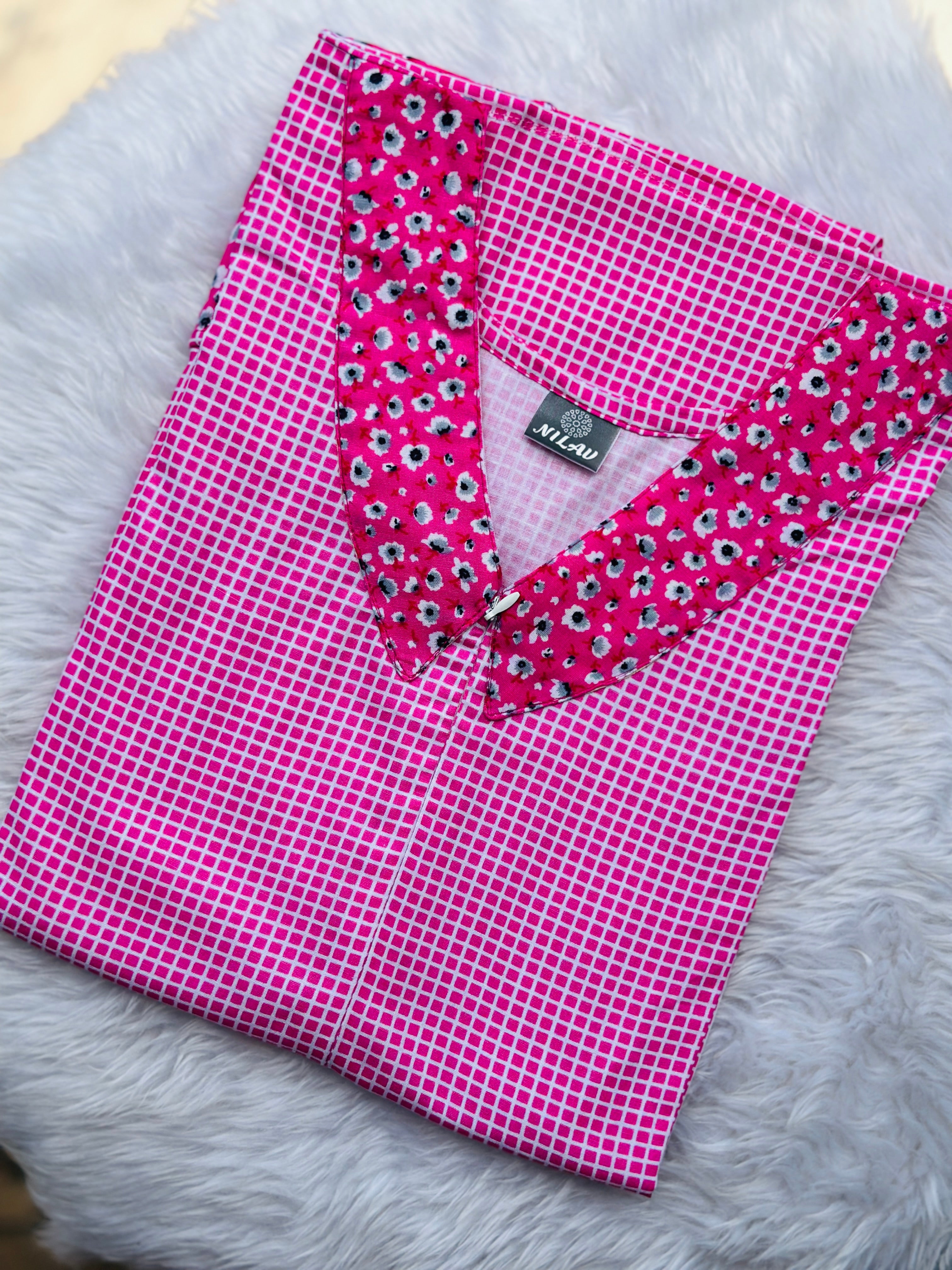 FEEDING NORMAL A-LINE NIGHTY WITH CENTRE ZIP ATTACHED
