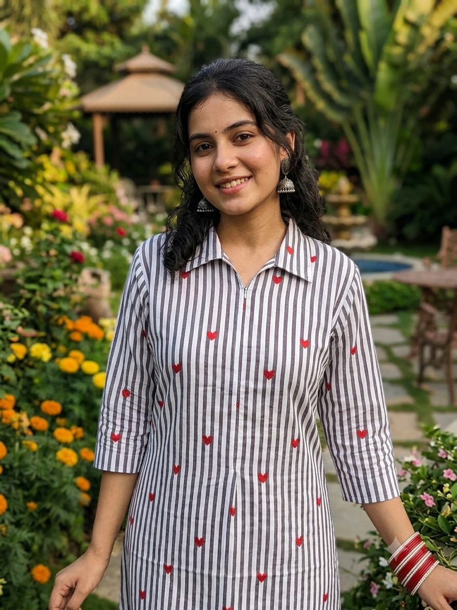 Shirt-collar feeding frock