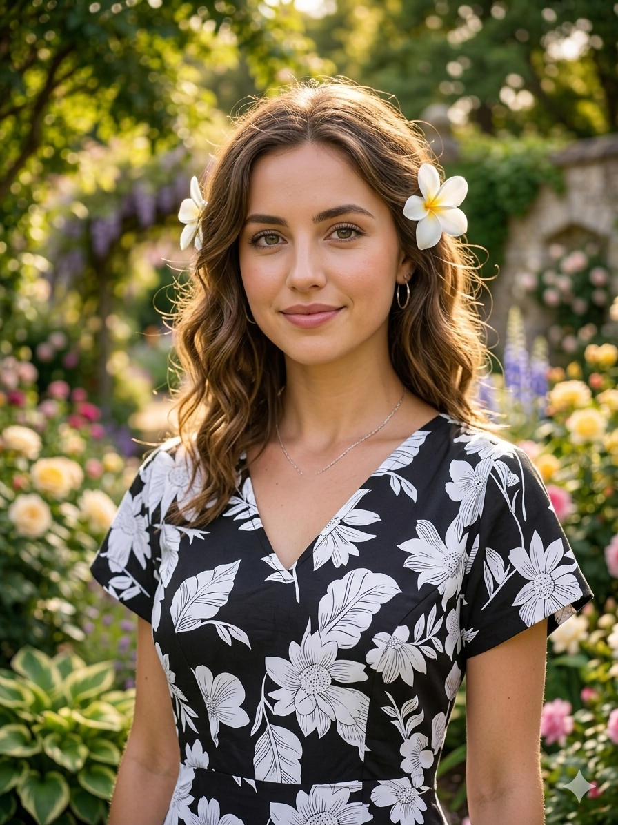 Floral feeding frock