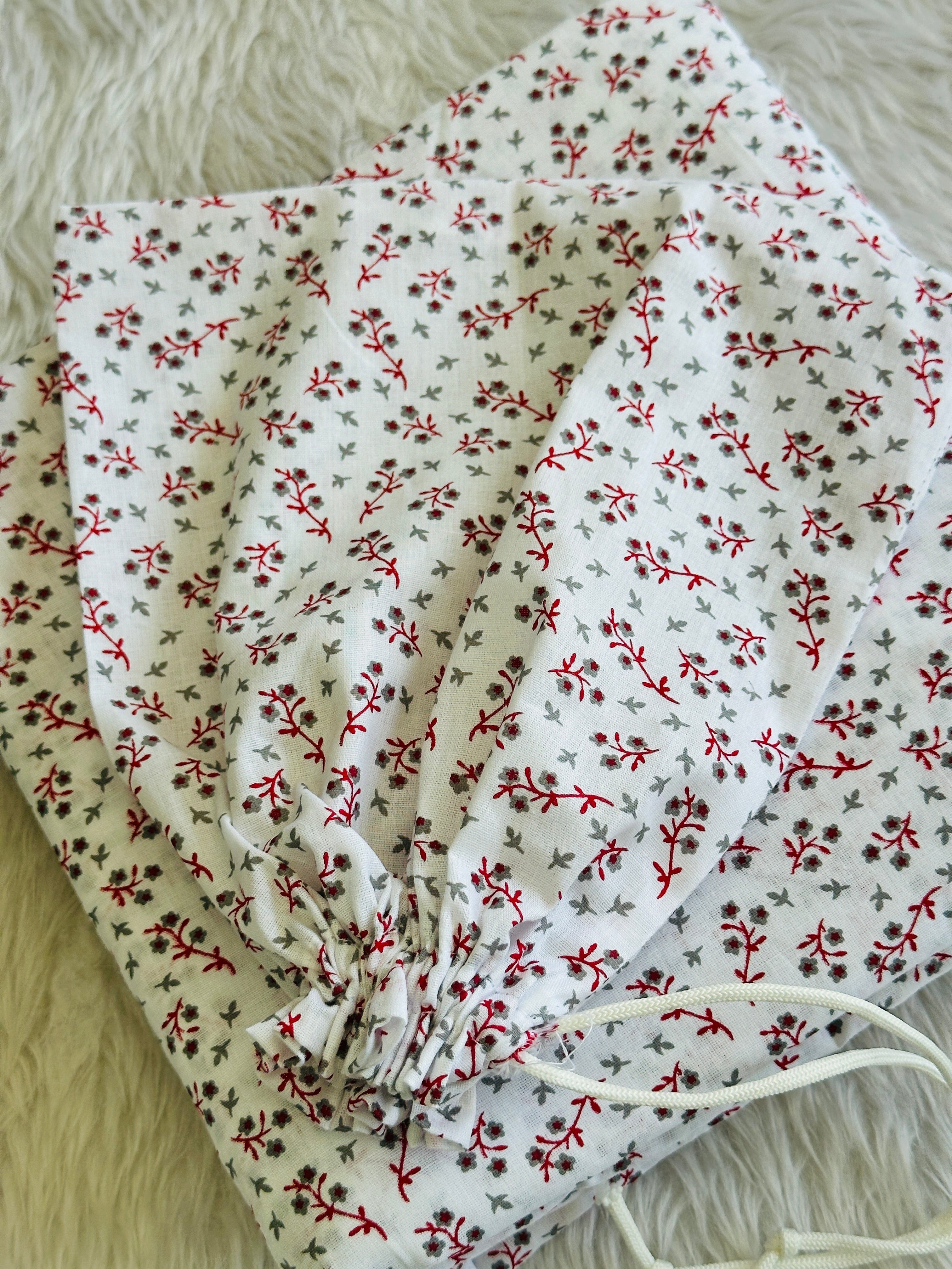 printed organic premium pure cotton prayer dress