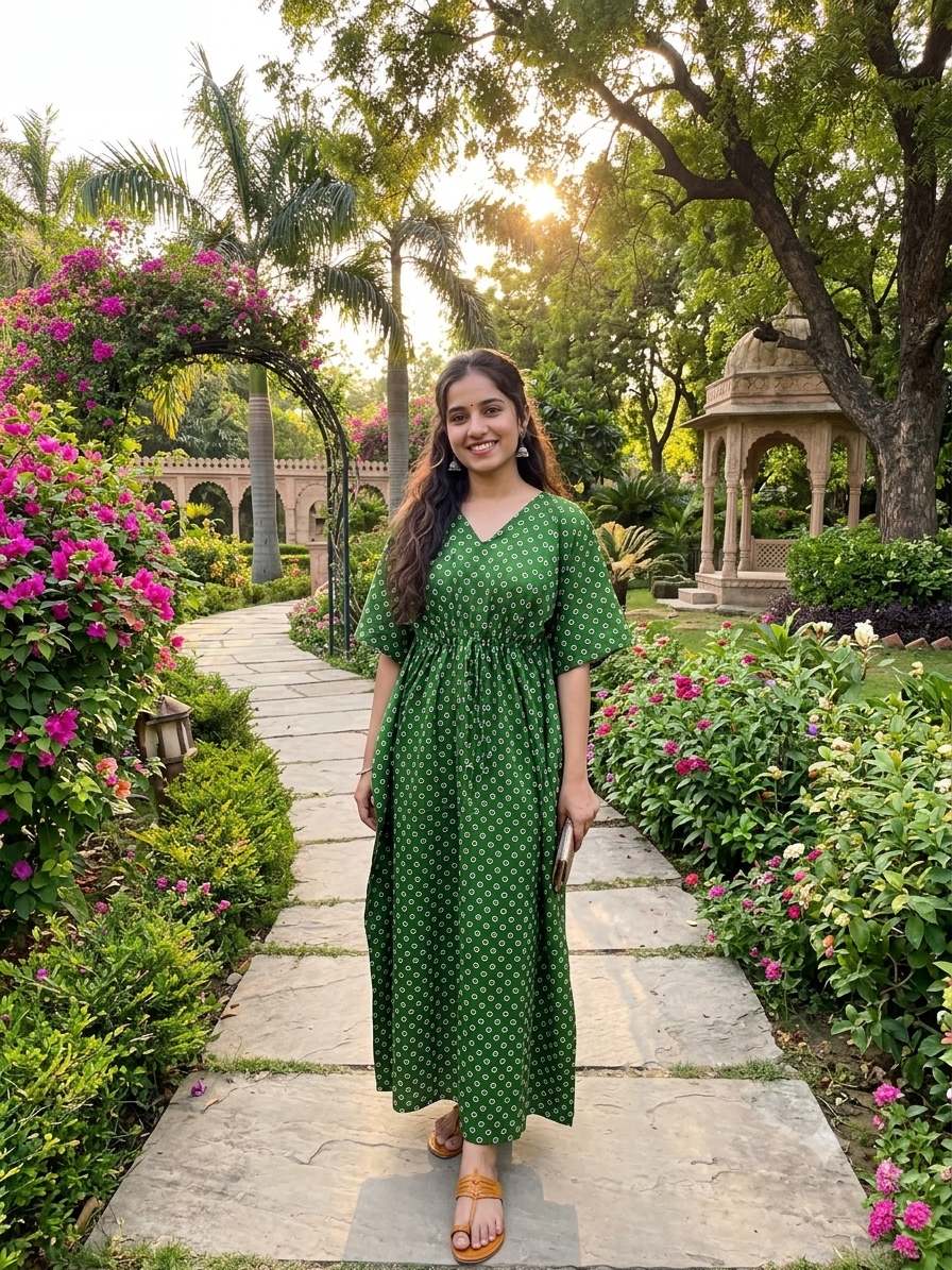 Polka feeding kaftan