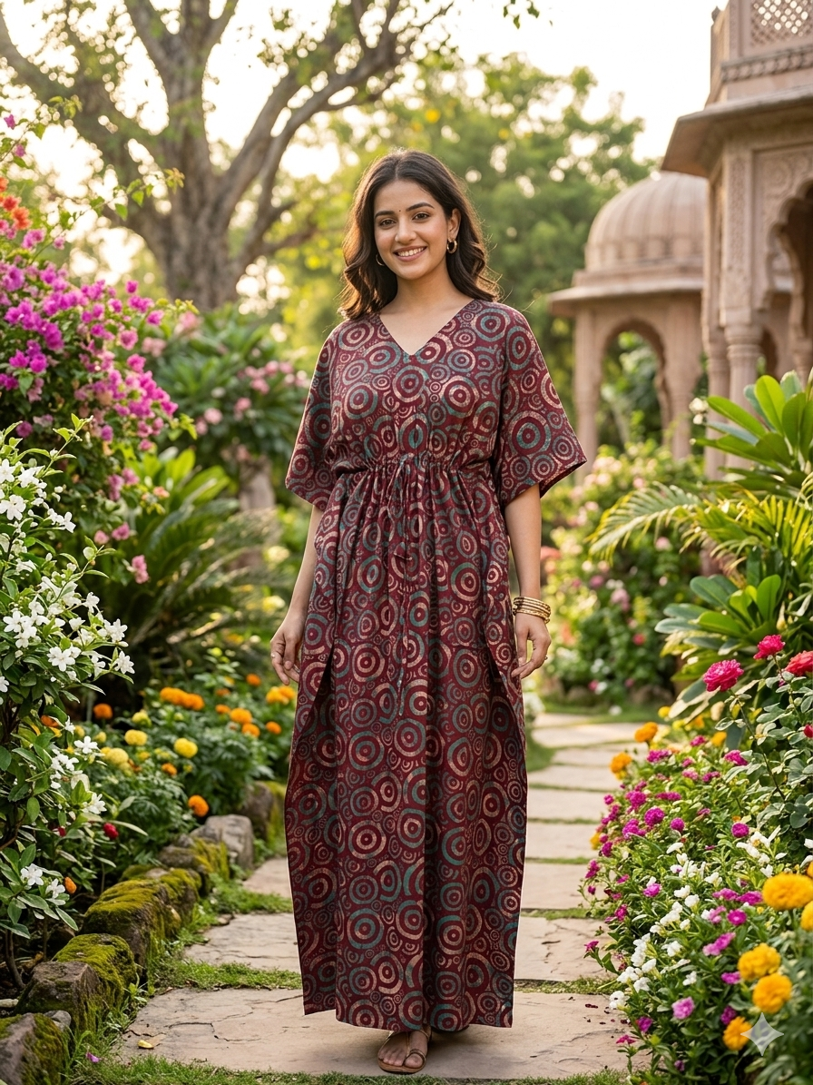 Spiral nonfeeding kaftans