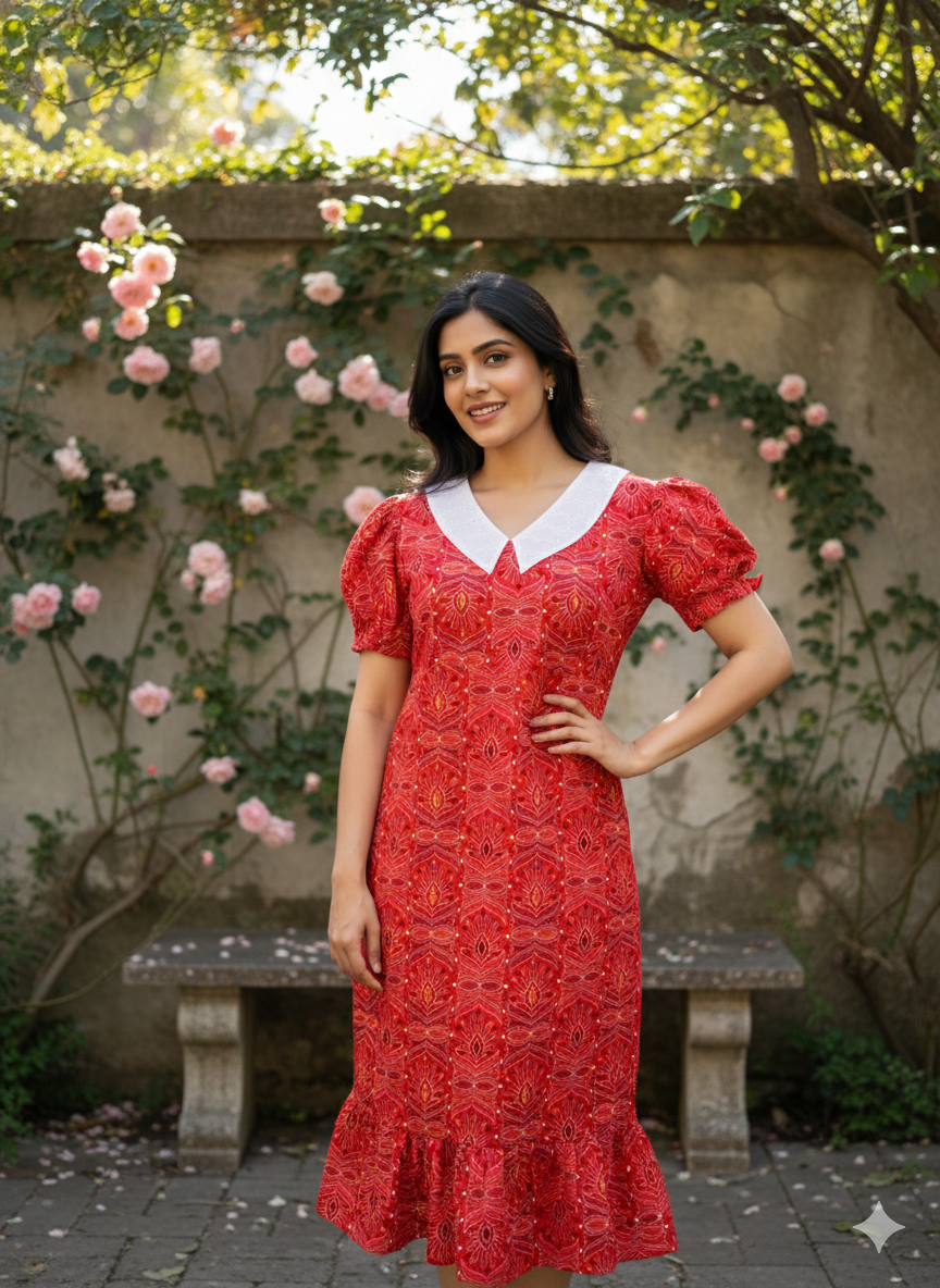 Peter pan non feeding frock