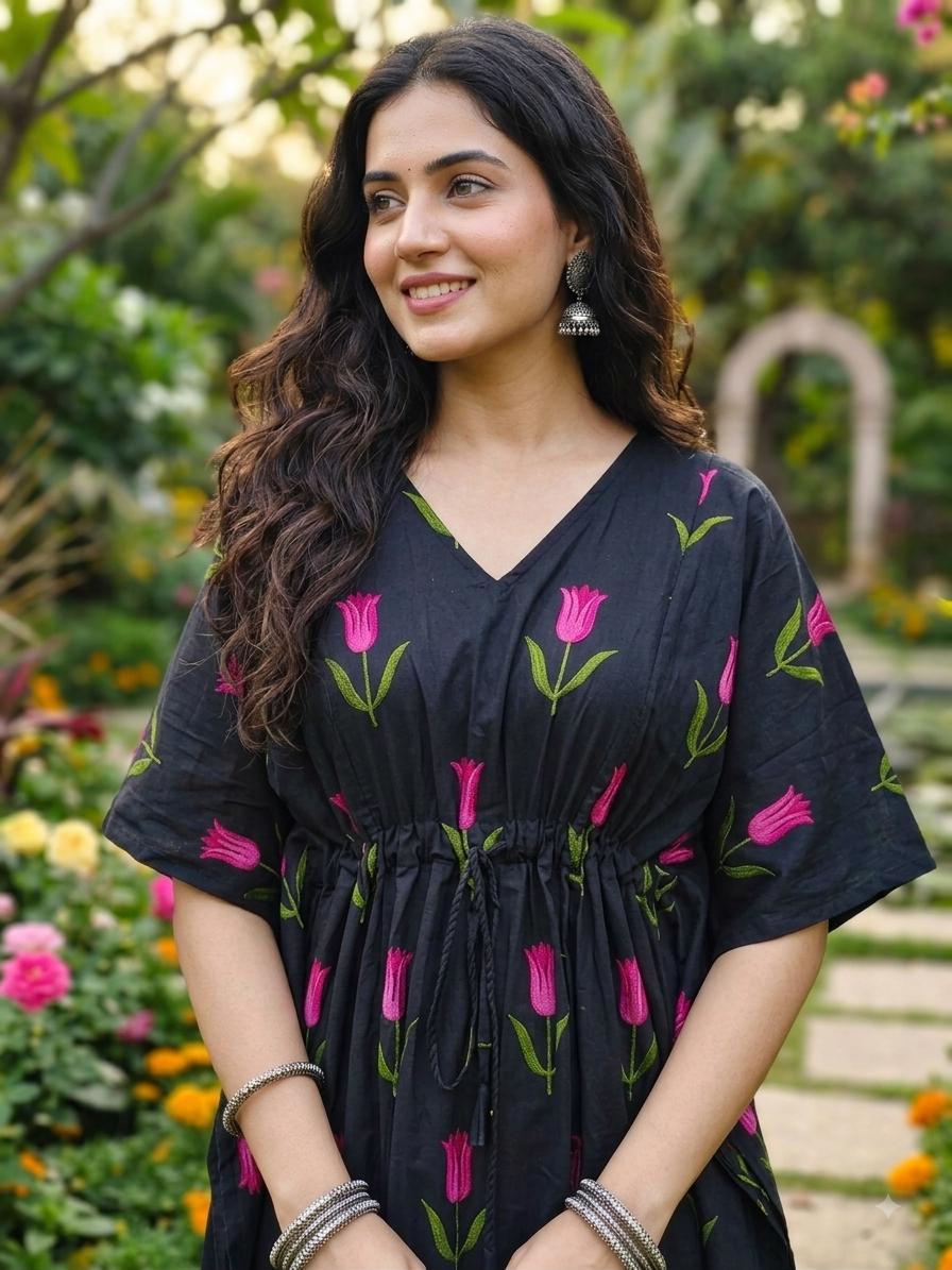 Tulip feeding kaftan