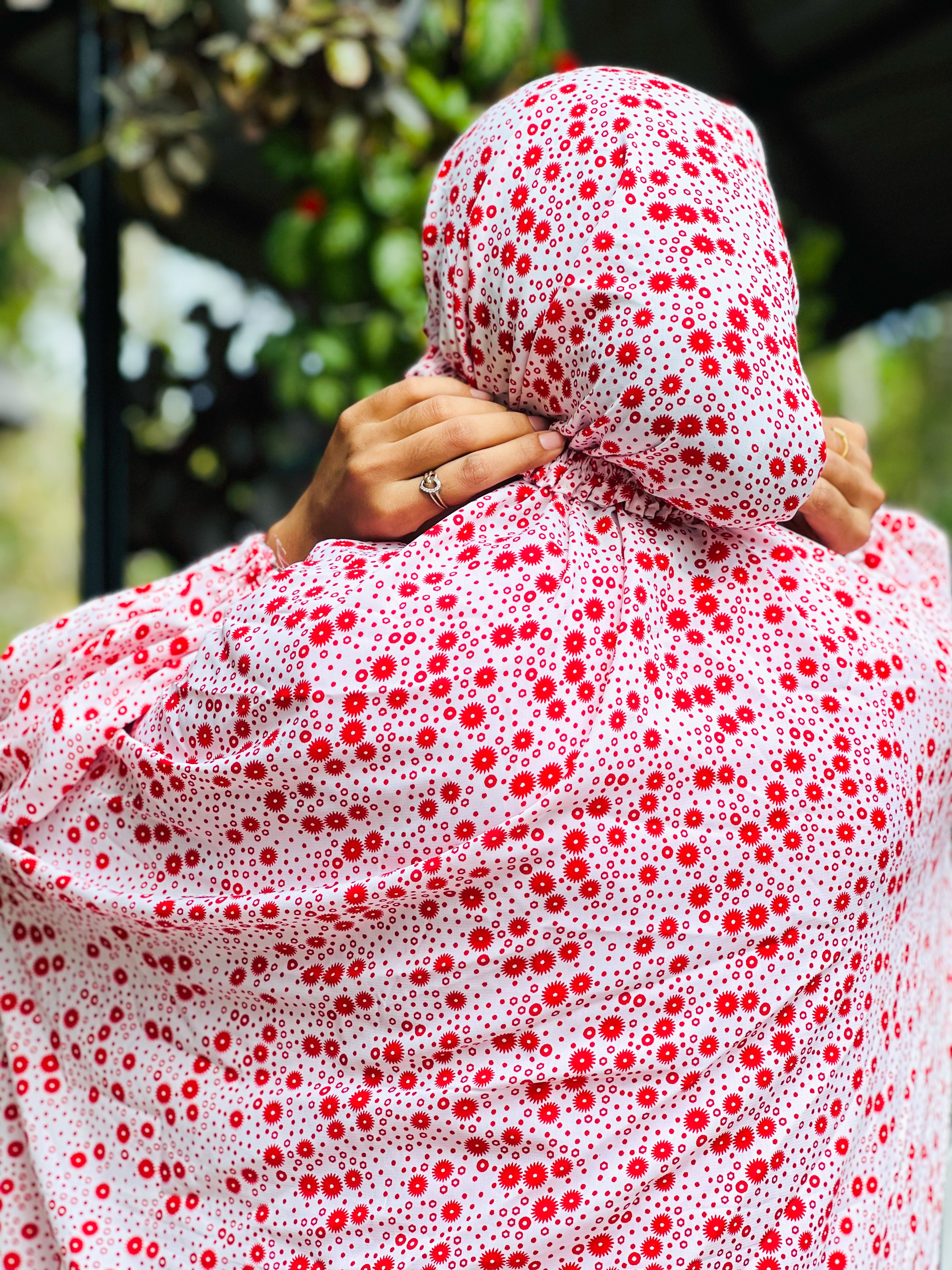 Floral prayer dress