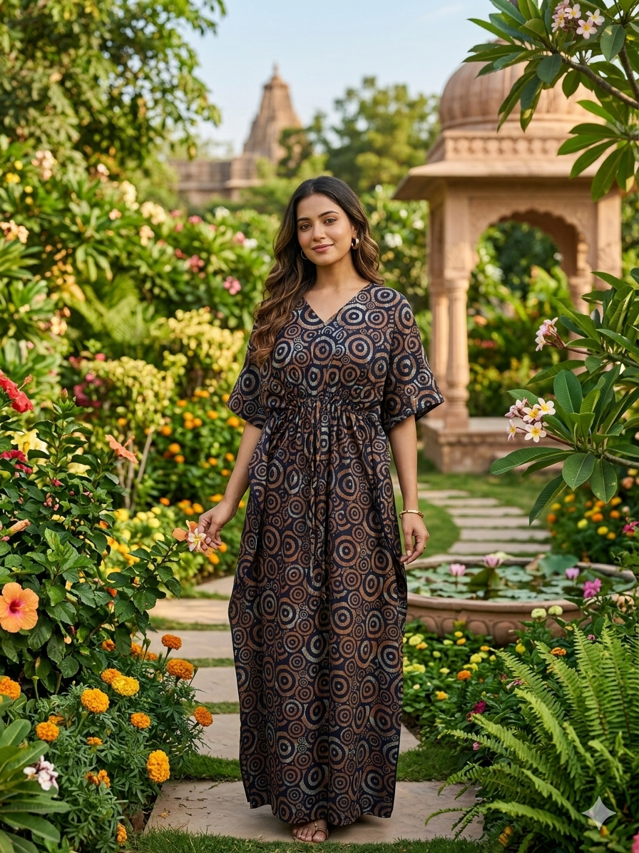 Spiral nonfeeding kaftans