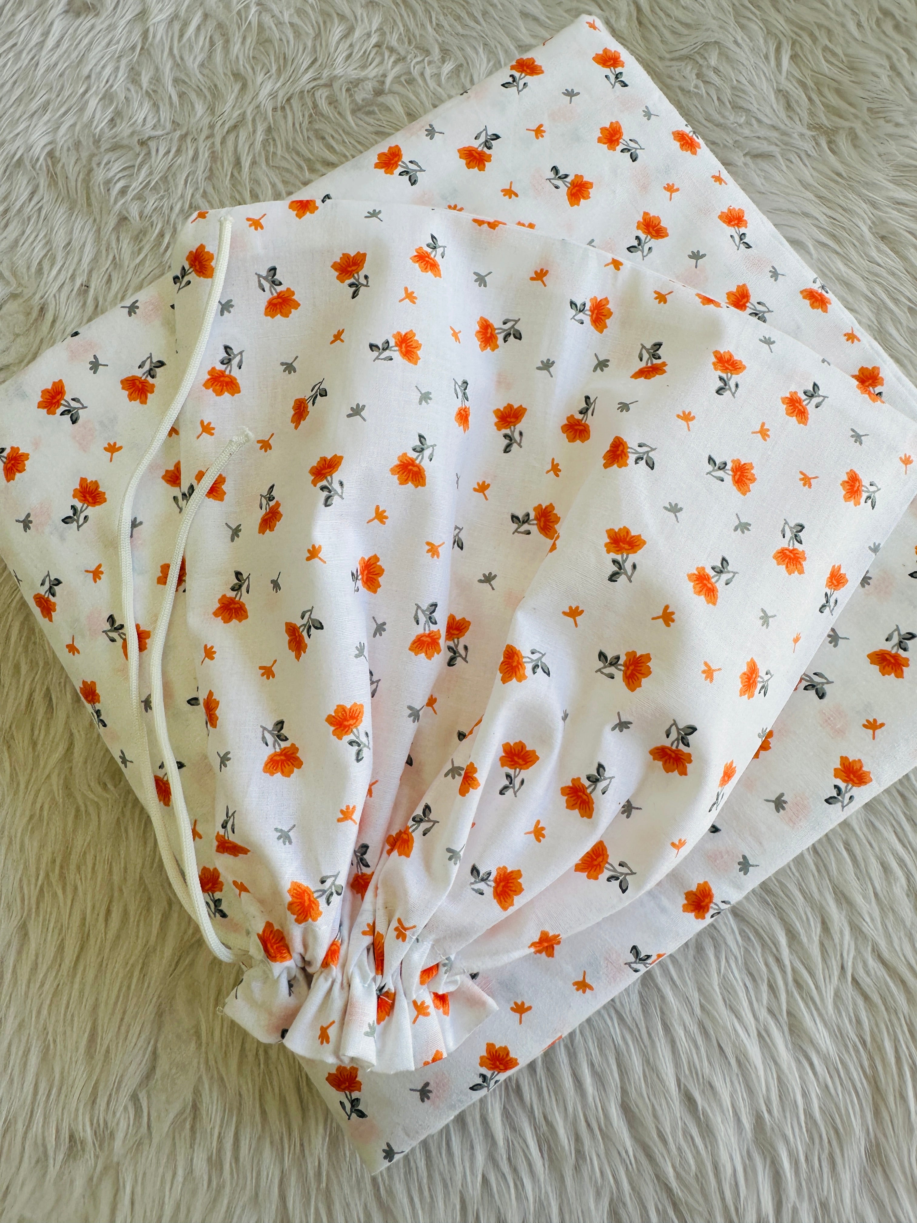 printed organic premium pure cotton  prayer dress