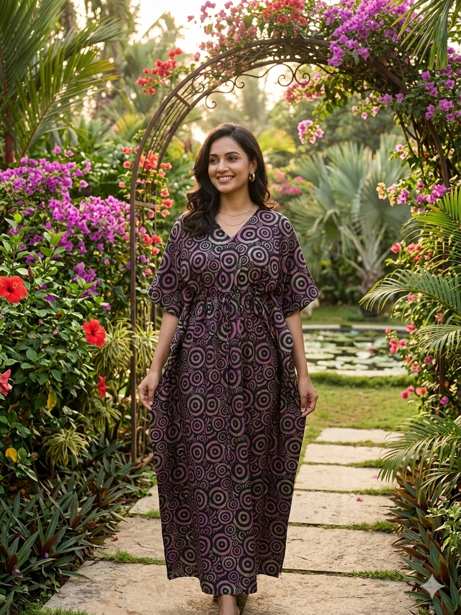 Spiral nonfeeding kaftans
