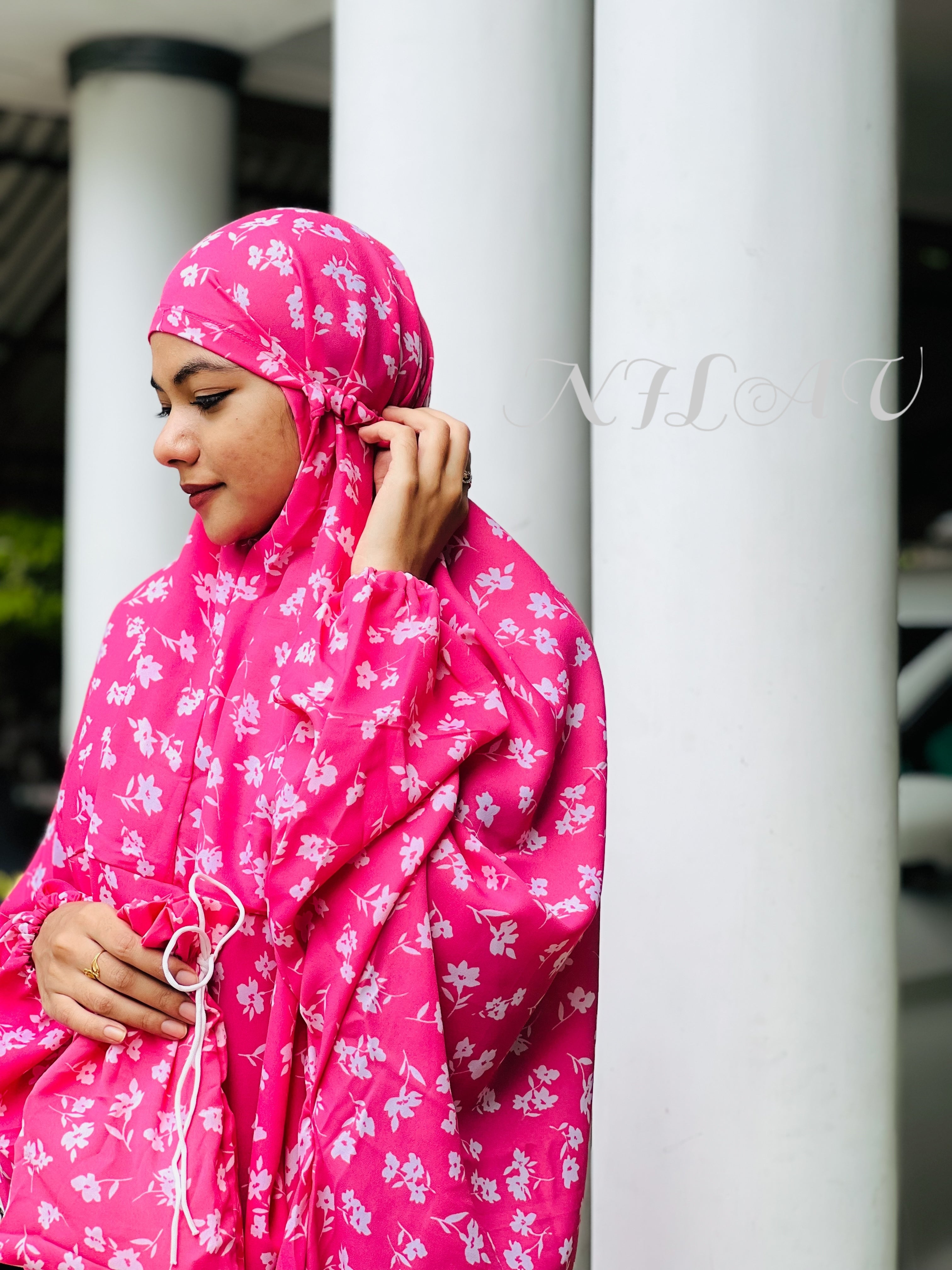 Summer cool floral prayer dress